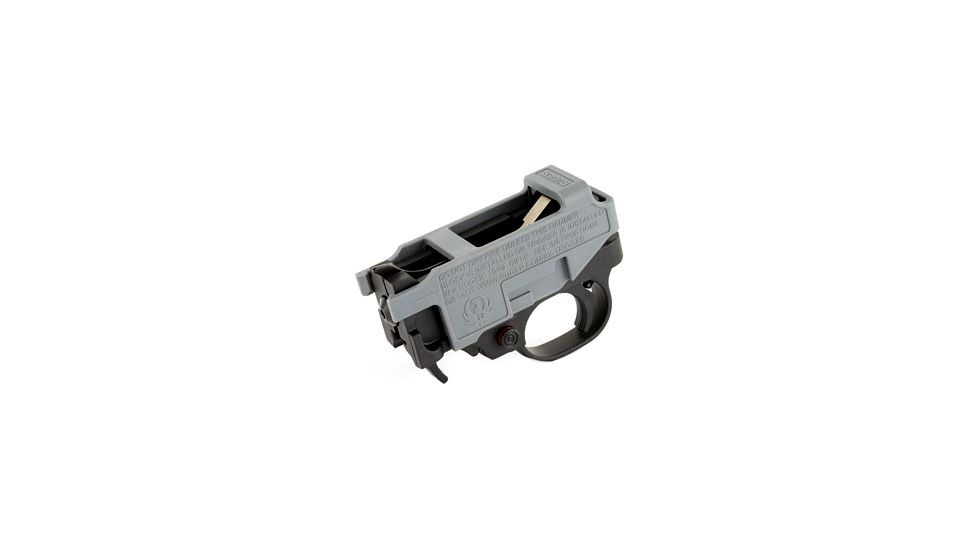 Ruger BX Drop-In Replacement Trigger For 10/22 Rifles / 22 Charger Pistols, 2.5-3 lb Pull Weight, Gray/Black