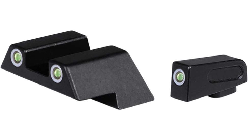 American Tactical Imports ATI Night Sight Large Frame &amp; FXH-45 Moxie for Glock 17/19/22/23/24/26/27/33/34/35/37/38/42/43, Black, ATINSGLOLF