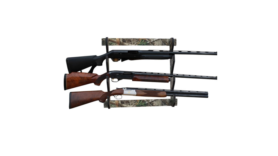 Rush Creek Creations 3 Gun Wall Rack, Camouflage Realtree, 39-7012