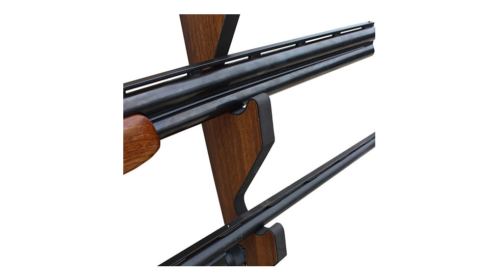 Rush Creek Creations 3 Gun Wall Rack, Dark Walnut, 38-4041