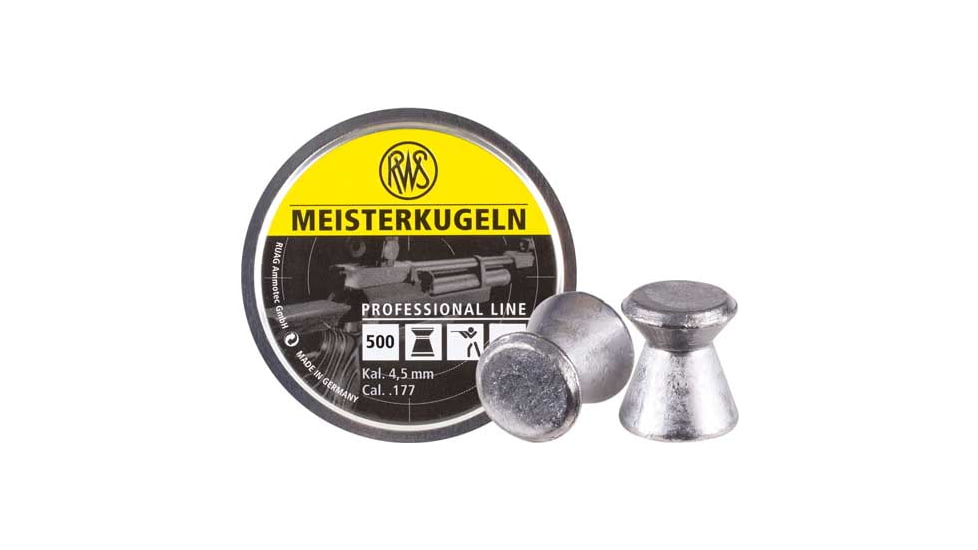 Rws Pellets .177 Meisterkugeln 8.2 Grains Pro-line 500-pack