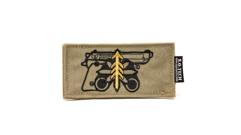 S.O.Tech Coyote Brown Symbology Patch, Platoon Sergeant SYPCH-PLDR-CB
