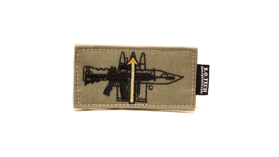 S.O.Tech Coyote Brown Symbology Patch, Rifleman SYPCH-RFMN-CB