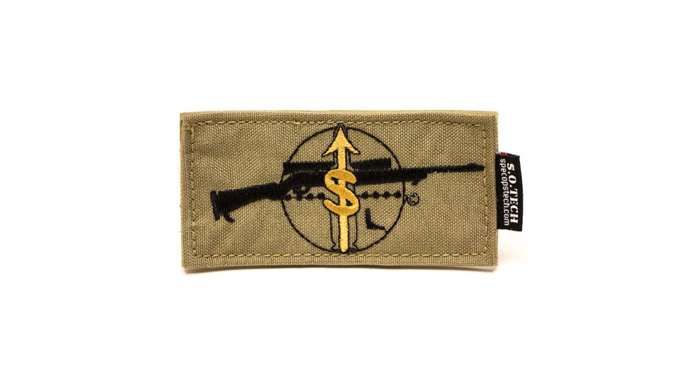 S.O.Tech Coyote Brown Symbology Patch, Sniper SYPCH-SNPR-CB