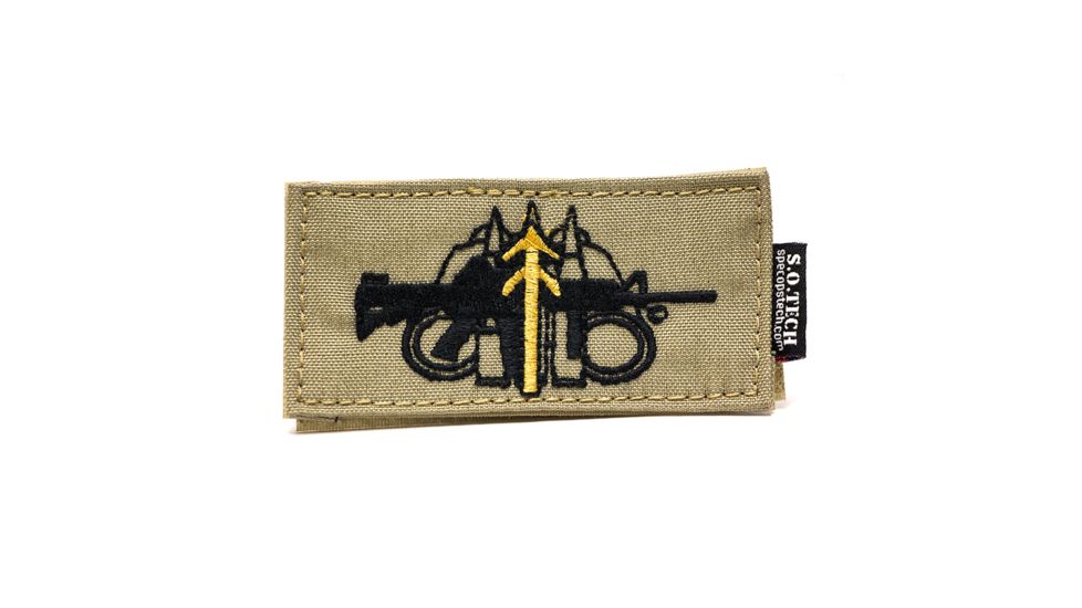 S.O.Tech Coyote Brown Symbology Patch, Team Leader SYPCH-TLDR-CB