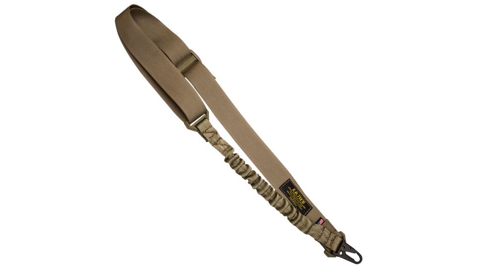 S.O.Tech Jaguar Single Point Bungee Sling, Coyote Brown, NSN NO JSPS-MCB