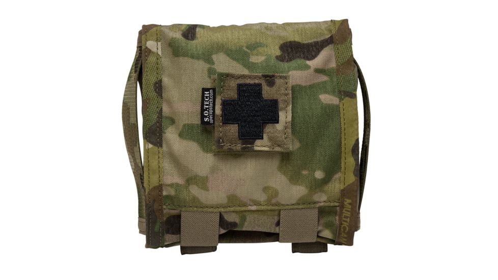 S.O.Tech Original Viper Flat IFAK, A1, LE, Filled, Multicam VFIFAK-A1-B-KIT-MC