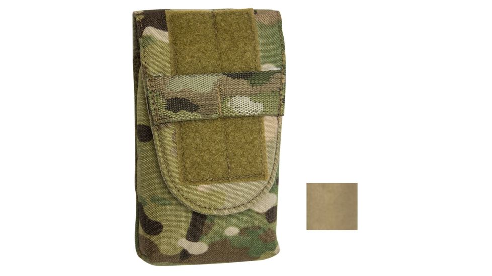 S.O.Tech Personal Electronics Pouch 2,5x3.25x1in,Coyote Brown PEP2-CB