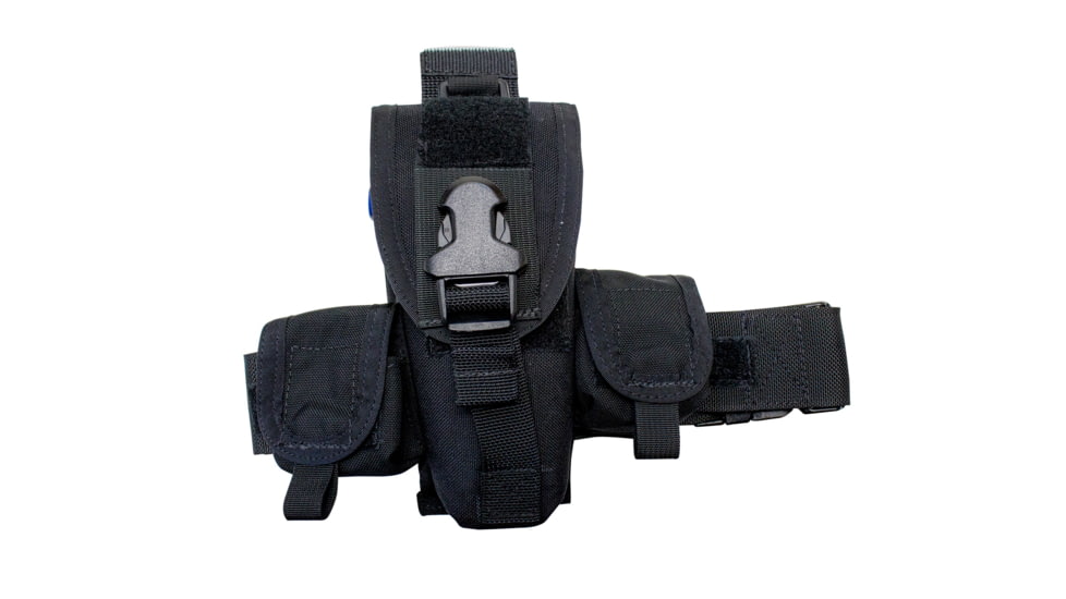 S.O.Tech X26 / X26P Taser Holster, Black, Leg Rig, Attaches to Belt TH-X26-BLK