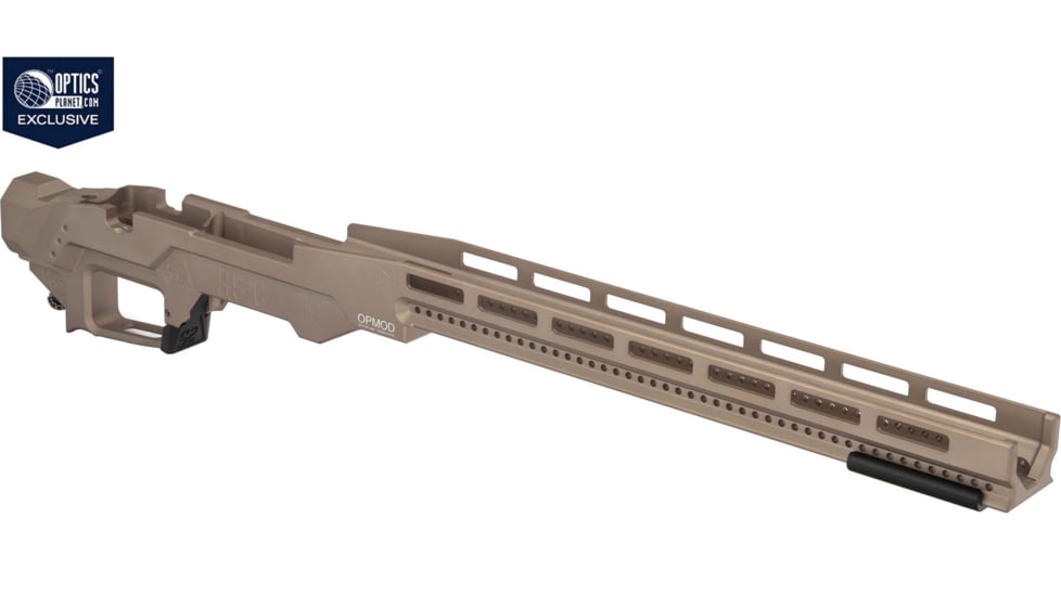 S2Delta OPMOD RS-C Remington 700 Short Action Chassis, FDE, RSC-SA700-OPMOD-FDE