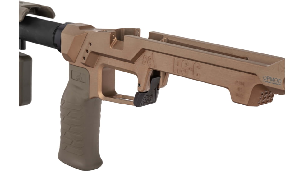 S2Delta OPMOD RS-C Remington 700 Short Action Complete Chassis System, FDE, RSC-SA700-COMPLETE-OPMOD-FDE