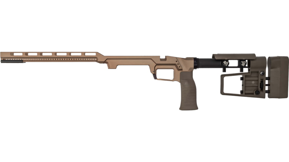 S2Delta OPMOD RS-C Remington 700 Short Action Complete Chassis System, FDE, RSC-SA700-COMPLETE-OPMOD-FDE