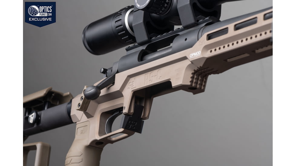 S2Delta OPMOD RS-C Remington 700 Short Action Complete Chassis System, FDE, RSC-SA700-COMPLETE-OPMOD-FDE