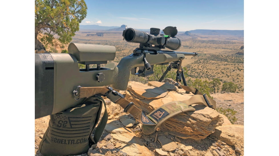 S2Delta Padded Pig Tail Rifle Sling, Tan, MRS2P-USA-TAN-PT-P