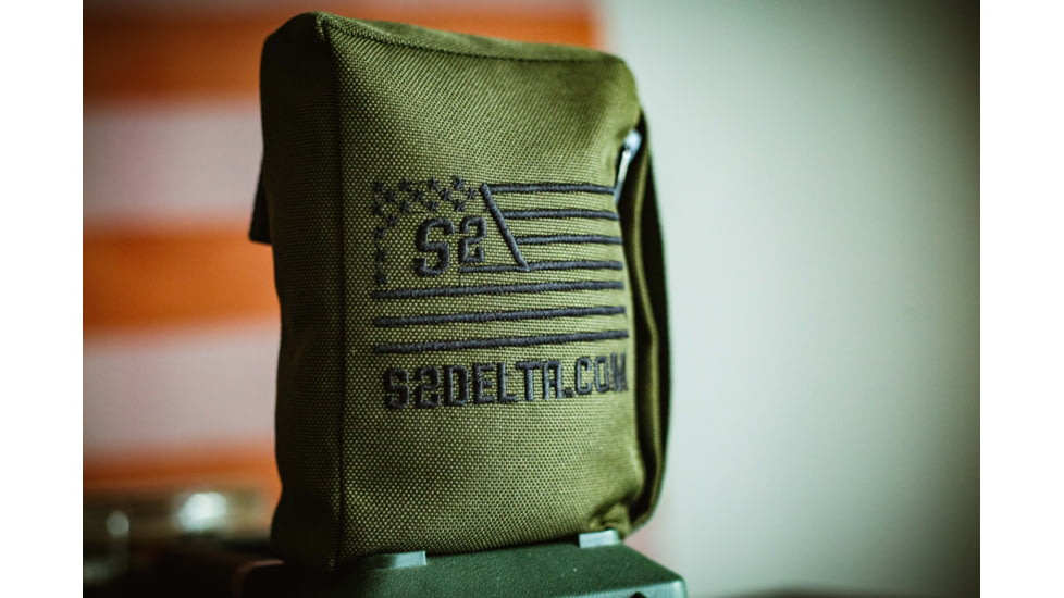 S2Delta Rear Squeeze Bag, Green, R-BAG-GRN
