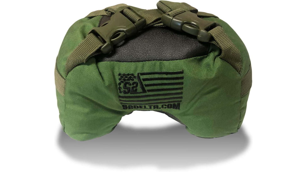 S2Delta Shooting Rest Bag, Large, Green, C-BAG-GRN
