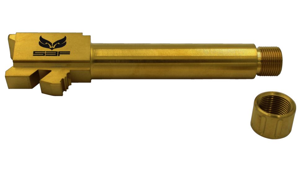 S3F G19TTIN Glock 19 9mm 4.0 Gold, Threaded