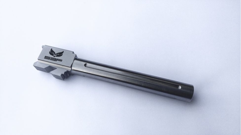 S3F Solutions Glock 35 Drop In Match Grade Barrel, Fluted, 416R Stainless Steel, Stainless, S3FG35FSS