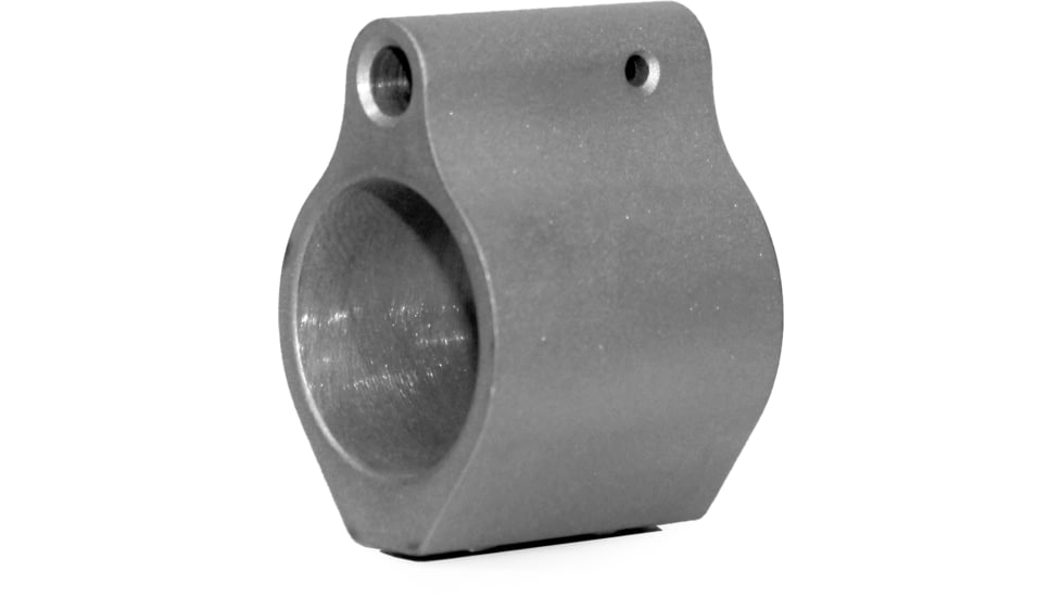 SADLAK Steel Low Profile Gas Block, .750 Bore Diameter, Stainless, Medium, GB100SS
