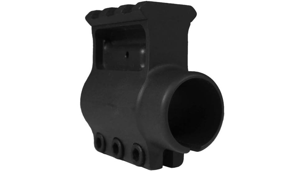 SADLAK Picatinny Rail Gas Block, High Profile, .750 Bore Diameter, Clamp Type, Black Hardcoat, Medium, GB140A