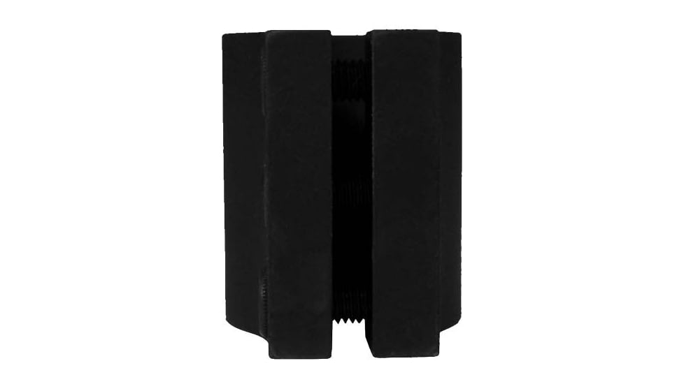 SADLAK Picatinny Rail Gas Block, Low Profile, .936 Bore Diameter, Aircraft Clamp Type, Black Hardcoat, GB210