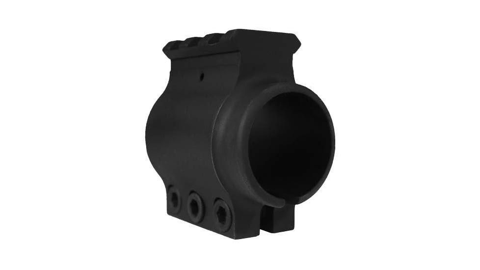 SADLAK Picatinny Rail Gas Block, Low Profile, .936 Bore Diameter, Black Hardcoat, GB220L
