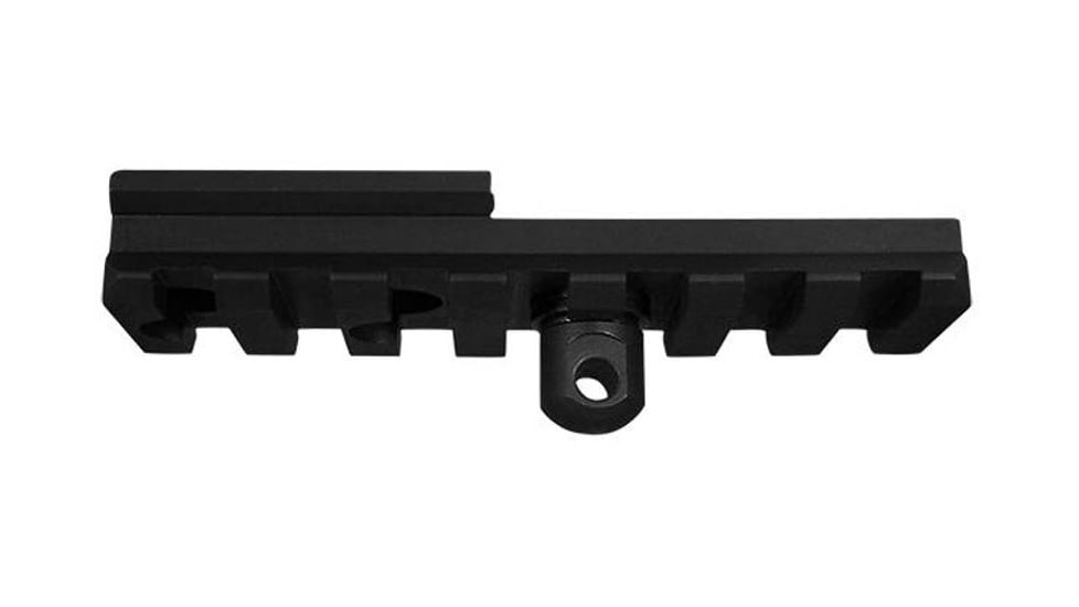 SADLAK Steel Low Profile Front Rail Mounting System w/QD Post, Fibergalss Stock, Black, Medium, 1400631
