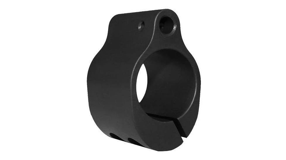 SADLAK Steel Low Profile Gas Block, .750 Bore Diameter, Clamp type, Black Phosphate, Medium, GB130