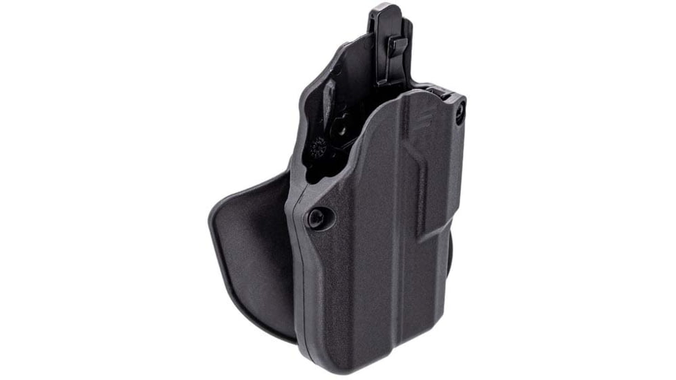 Safariland SOLIS12835A0C3412 Solis ALS OWB Black Fits Glock 19 Left Hand