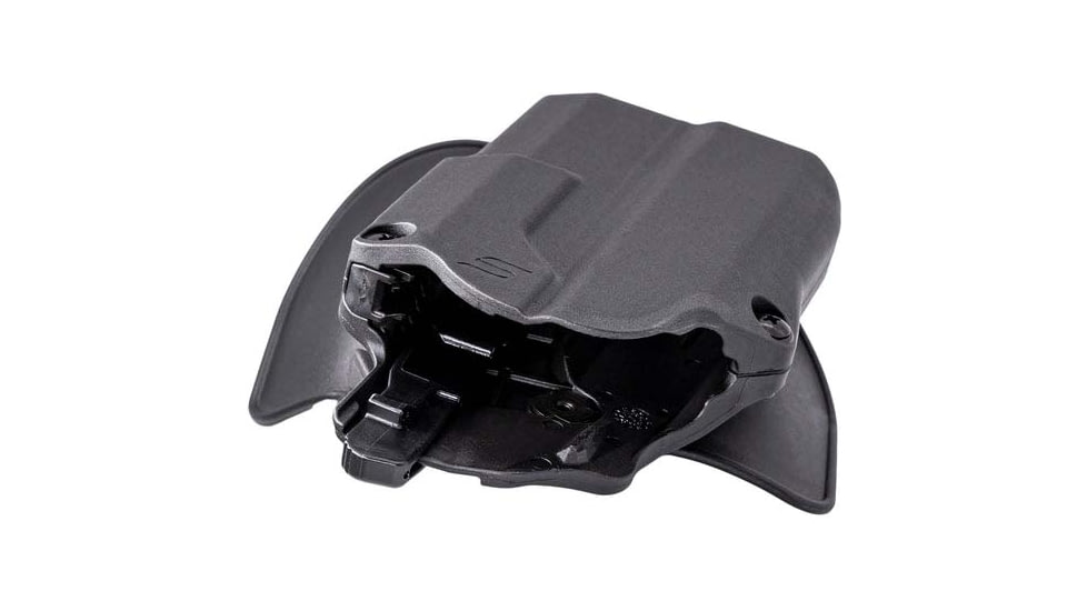 Safariland SOLIS12835A0C3412 Solis ALS OWB Black Fits Glock 19 Left Hand