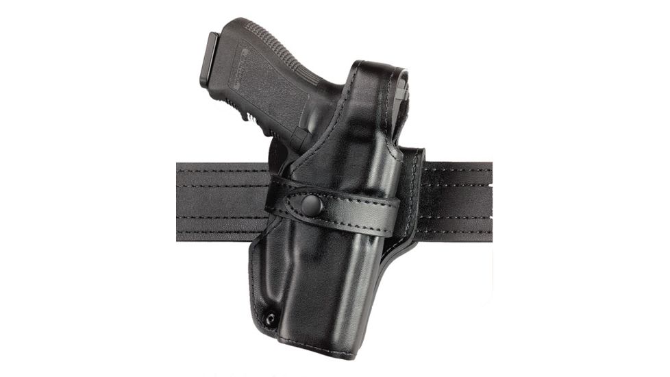 Safariland 070 Duty Holster, SSIII Mid-Ride, Level III Retention - Plain Black, Right Hand 070-56-161