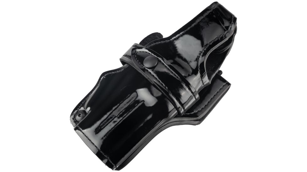 Safariland 070 SS III Mid-Ride Level-III Retention, H&amp;K USP 45, Hi-Gloss Black, Right Hand, 070-93-91