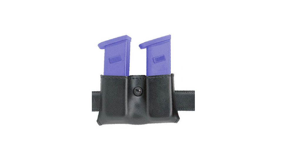 Safariland 079 Concealment Magazine Holder, Snap-On, Double - STX Plain Black, Ambidextrous