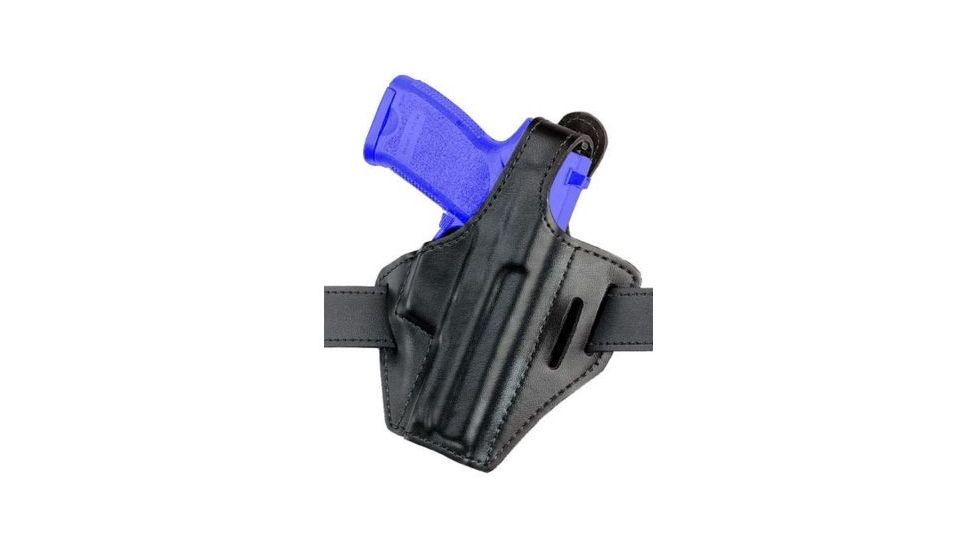 Safariland 328 Belt Holster, Pancake Style - Plain Black, Right Hand 328-91-61