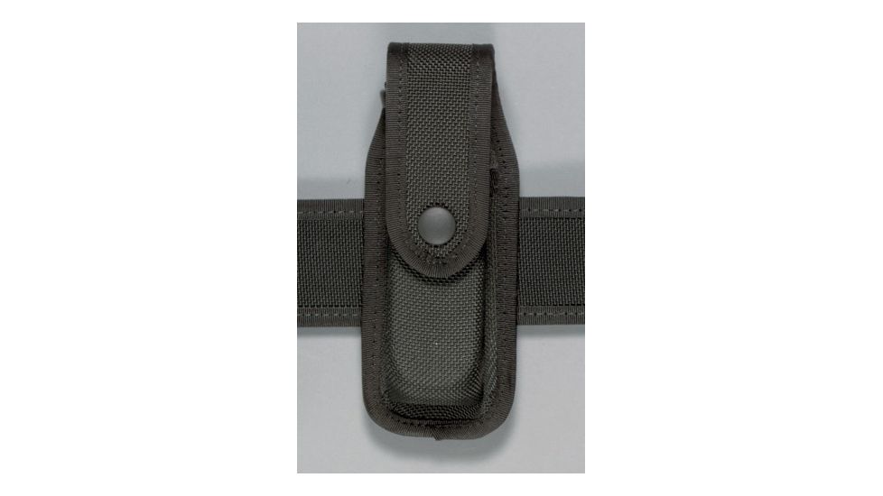Safariland 4100 Magazine Holder, Single SAFARI-LAMINATE - Plain Black, Ambidextrous 4100-53-4BL