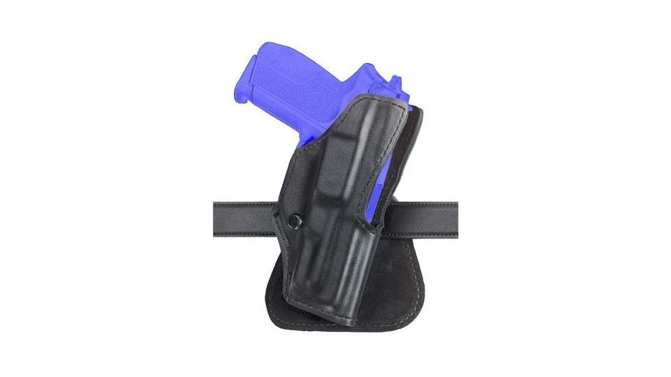 Safariland 5181 Open-Top Paddle Holster - STX TAC Black, Left Hand 5181-40-132