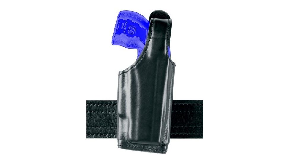 Safariland 520 EDW Holster with Thumb Break, Clip on Belt Loop, Adjustable Angle - Nylon Look, Right Hand 520-164-261