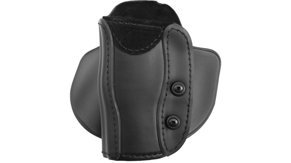 Safariland 568 Custom Fit Paddle &amp; Belt Slide, S&amp;W K-Frame 4in., Plain Black, Left Hand, 568-09-412