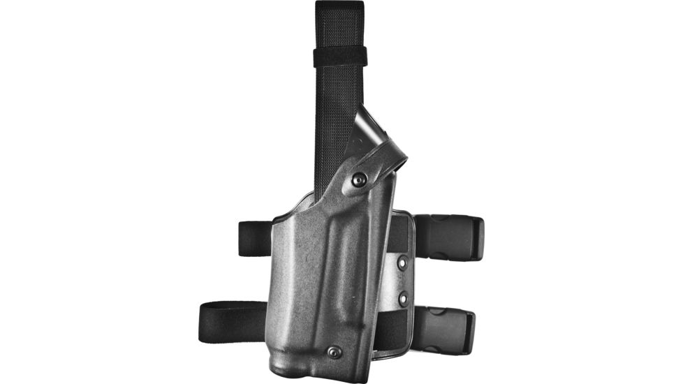 Safariland 6004 SLS Tactical Holster, STX TAC Black, Right Hand - Sig P228 w/Light