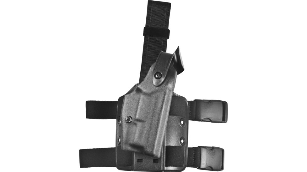 Safariland 6004 SLS Tactical Holster, Tactical Black, Right Hand - Springfield .357