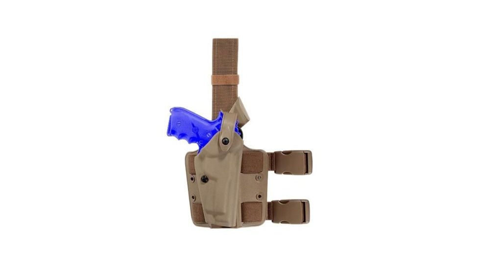 Safariland SLS Tactical Holster w/Dbl Leg Straps, H&amp;K 4.13in Bbl., USP 9/40 Variant 1,2,3,4,9,10 N/A For D.A. Only 4.41inBbl., USP 45 Bobbed Hammer, STX Tactical, Black, Right Hand, 6004-931-121