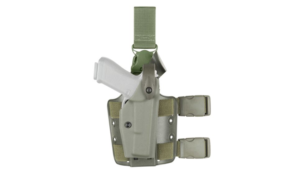 Safariland 6005 SLS Tactical Holster w/Quick Release, Springfield 1911 w/M6 Light, OD Green, Right Hand, 6005-5621-561