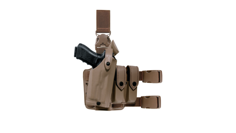 Safariland 6005 SLS Tactical Holster w/Quick Release, Browining High Power, STX Flat Dark Earth, Right Hand, 6005-76-551