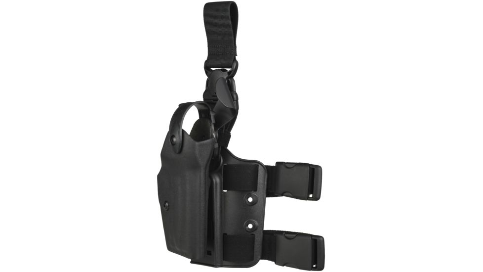 Safariland 6005 SLS Tactical Holster w/Quick Release, H&amp;K USP 45, STX Tactical, Black, Right Hand, 6005-93-121
