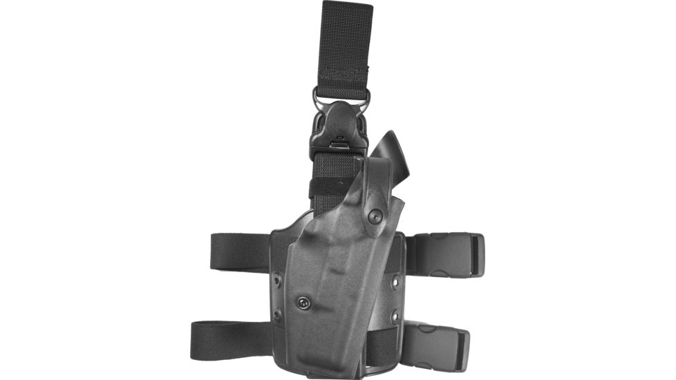 Safariland 6005 SLS Tactical Holster w/ Quick Release Leg Harness - STX Tactical Blk RH 6005-261-121