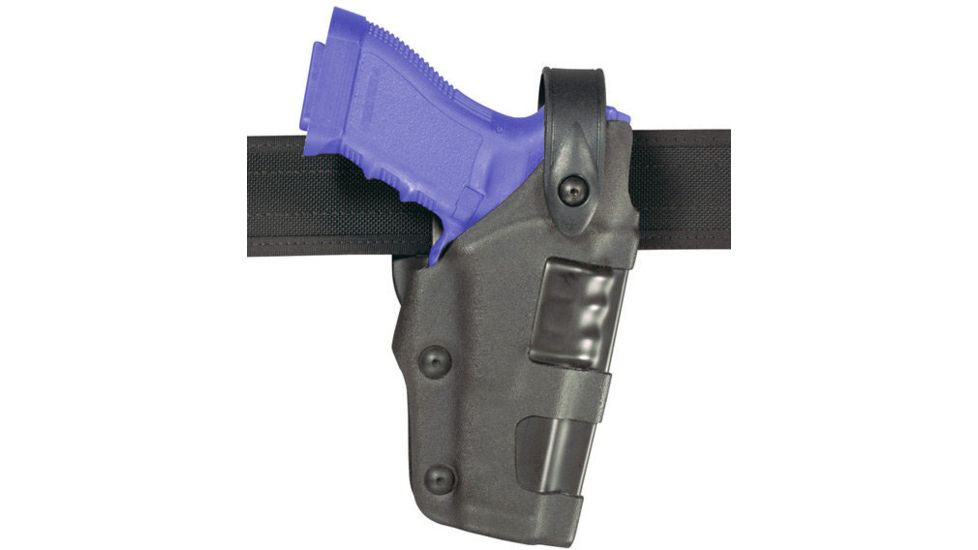 Safariland Raptor Level III, Mid-Ride UBL - STX Hi-Gloss Black, Right 6270-73-491-H