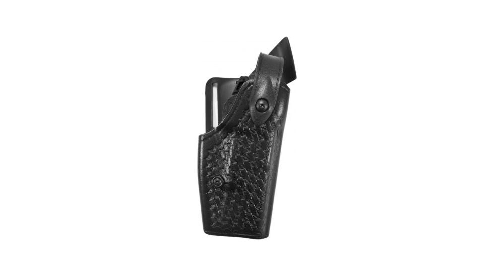 Safariland 6280 SLS LVL II Mid-Ride Holster, Smith &amp; Wesson M&amp;P 40/Smith &amp; Wesson M&amp;P 9, Right, Basketweave, Black, 6280-219-81