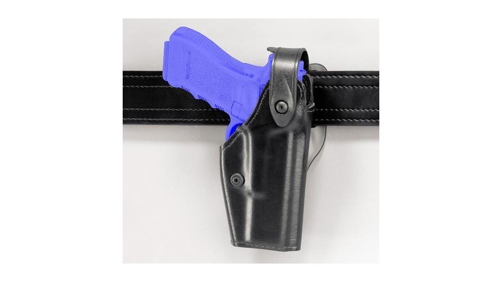 Safariland 6280 Level II Retention, Mid-Ride Holster - STX TAC Black, Left Hand 6280-21921-132