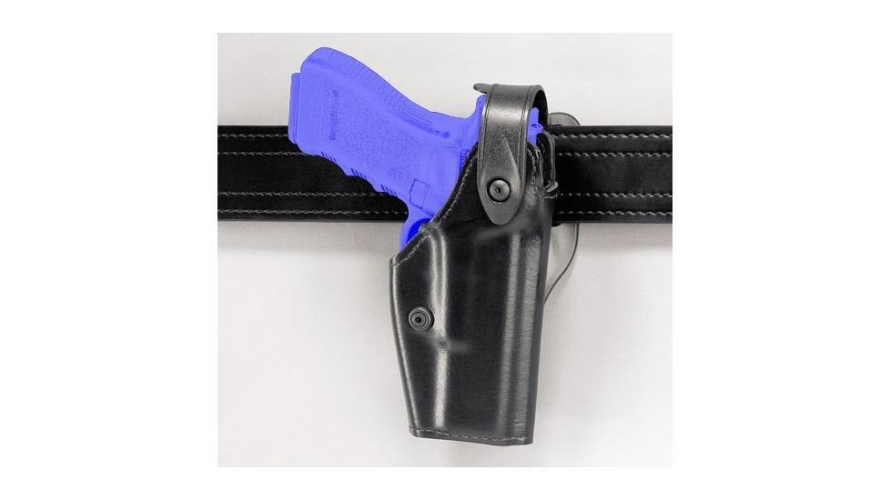 Safariland 6280 Level II Retention, Mid-Ride Holster - STX TAC Black, Left Hand 6280-93-132
