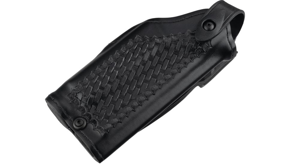 Safariland 6280 SLS LVL II Mid-Ride Holster, SIG Sauer P220R DAK, SureFire X200/SureFire X300, Right, Basketweave, Black, 6280-2770-81OBL